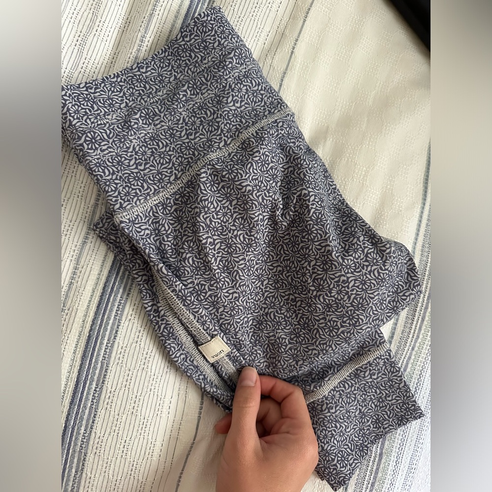 Vuori - Daily Legging in Azure Mini Samba - Size M